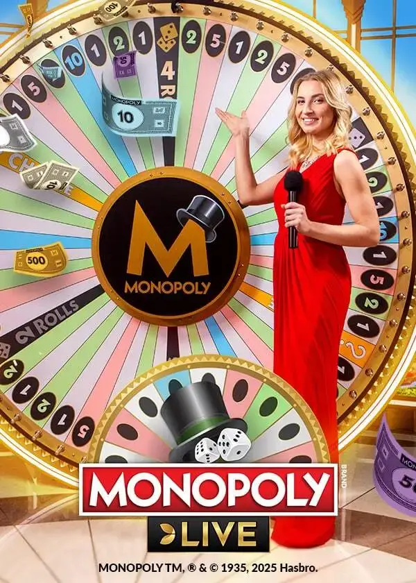 Monopoly Live slot at Luckmore Casino